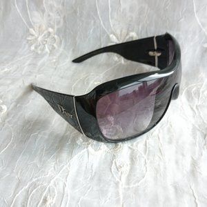 Christian DIOR CANNAGE 1 Quilted Sunglasses in Black